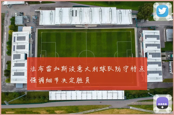 法布雷加斯谈意大利球队防守特点强调细节决定胜负